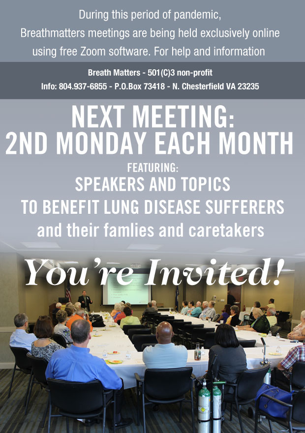 Breathmatters Every Month