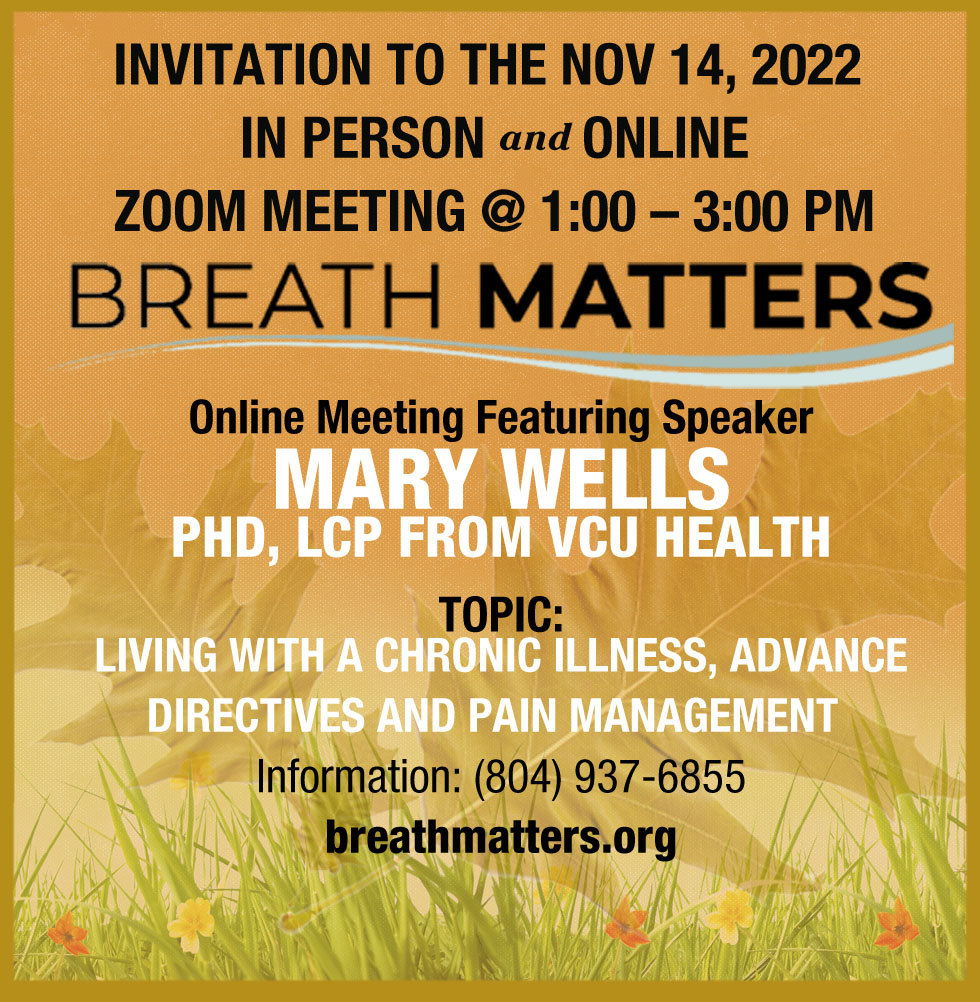 November 2022 Meeting with Mary Wells PHD 